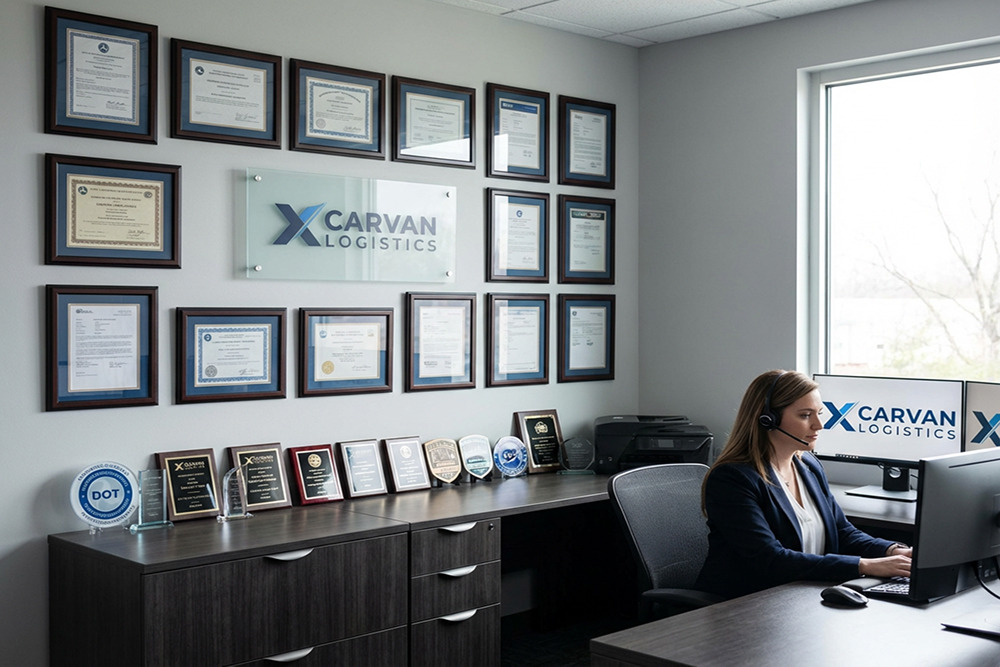 Xcarvan Logistics certifications and compliance standards